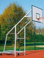 стойка баскетбольная алюминиевая передвижная glav 02.113