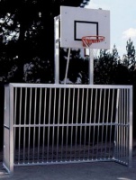 ворота для спортплощадок 3х2 м рама квадратного сечения 80х80мм haspo 924-10601
