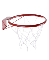 кольцо баскетбольное №5, с сеткой, d=380 мм