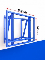 ферма баскетбольная настенная с регулировкой высоты