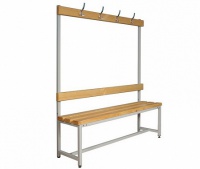 скамейка для раздевалок односторонняя 161х200х32 м765г