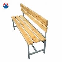 скамейка для раздевалки жесткая со спинкой (150см) olimpciti oc-01715
