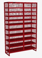 стеллаж для хранения инвентаря змк закрытого типа 200x124x44см