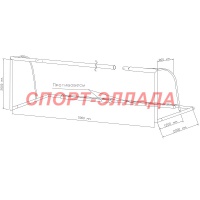 ворота 5*2 м разборные свободностоящие с противовесом