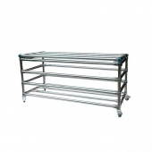 тележка для хранения мячей и спортинвентаря на колесиках