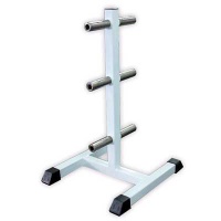 стойка под диски mb barbell 1.15 "ёлочка" 50 мм (на 6 позиций) белая