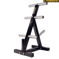 стойка под гриф и веса powertec weight rack