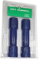 гантели для фитнеса dfc sd01 (1 кг х 2 шт)