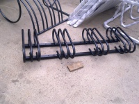 вп-07 велопарковка овальная массовая на 8 мест