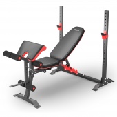 скамья силовая со стойками unix fit bench 130dd