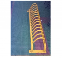 стеллаж для дисков мобильный горизонтальный