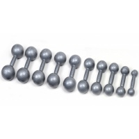 гантель цельнолитая larsen nt161, 3 кг