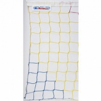 сетка для пляжного волейбола kv.rezac 15095853, нить 2 мм пп, бело-голубо-желто-красная