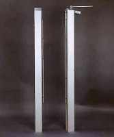 стойки теннисные квадратные алюминиевые haspo 924-500