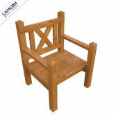 кресло садовое (лак сосна)