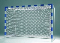 сетка минифутбольная, нить d=5 мм (шестигранная ячейка) glav 7.205