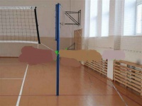 стойки волейбольные на растяжках, пара sportiko