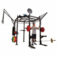 гексагональная рама для кроссфит body solid club full package sr-hexproclub