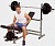 скамья для жима body solid gdib-46l, универсальная